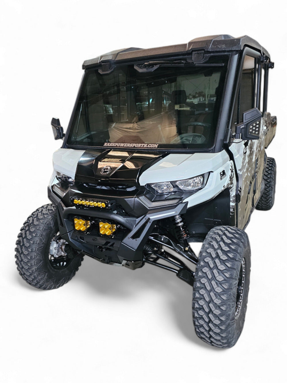 Elektric Offroad '16+ Can-Am Defender Volt Front Winch Bumper