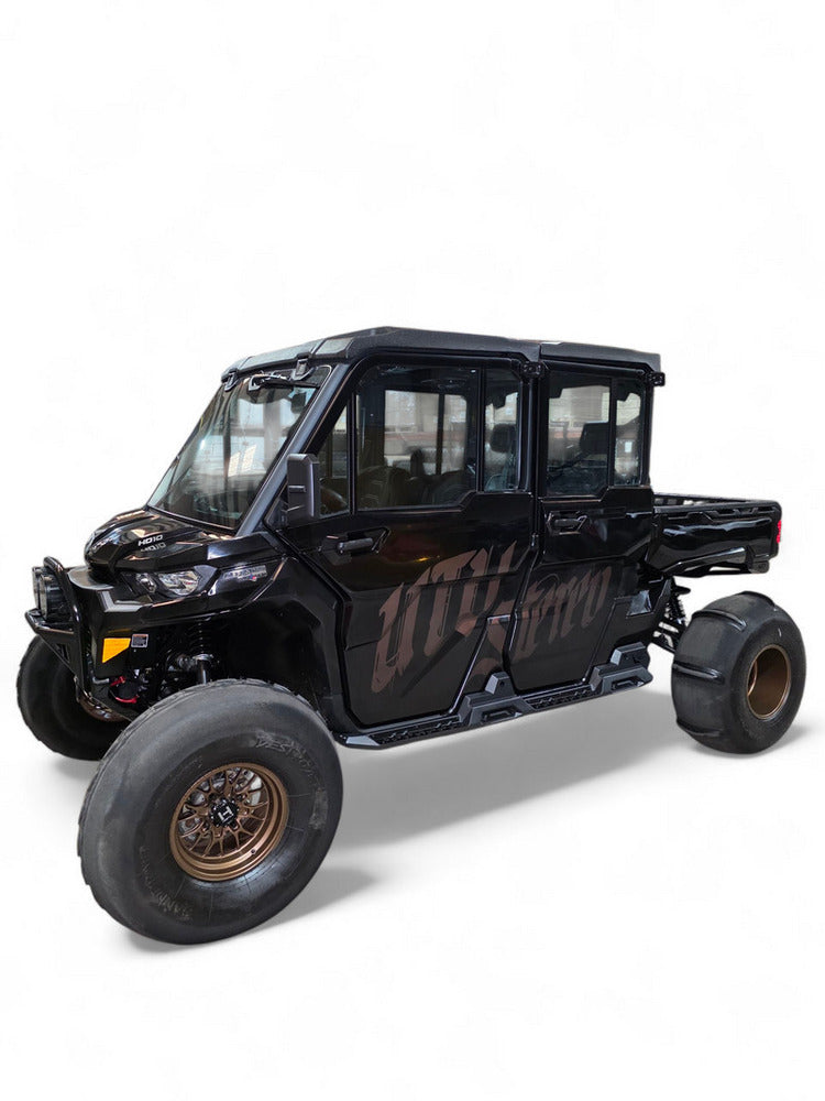 Elektric Offroad '16+ Can Am Defender Volt Rocker Steps - 4 Seat
