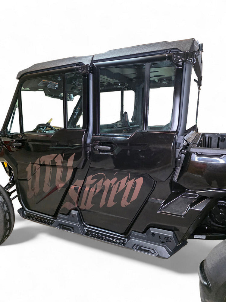 Elektric Offroad '16+ Can Am Defender Volt Rocker Steps - 4 Seat