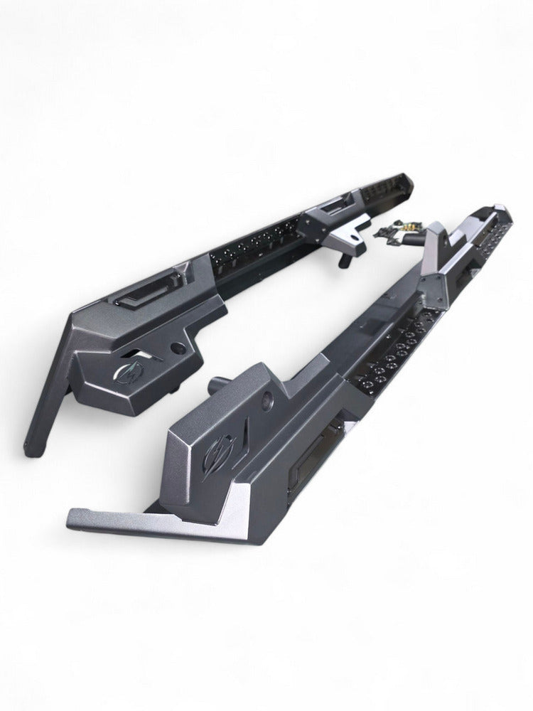 Elektric Offroad '16+ Can Am Defender Volt Rocker Steps - 4 Seat