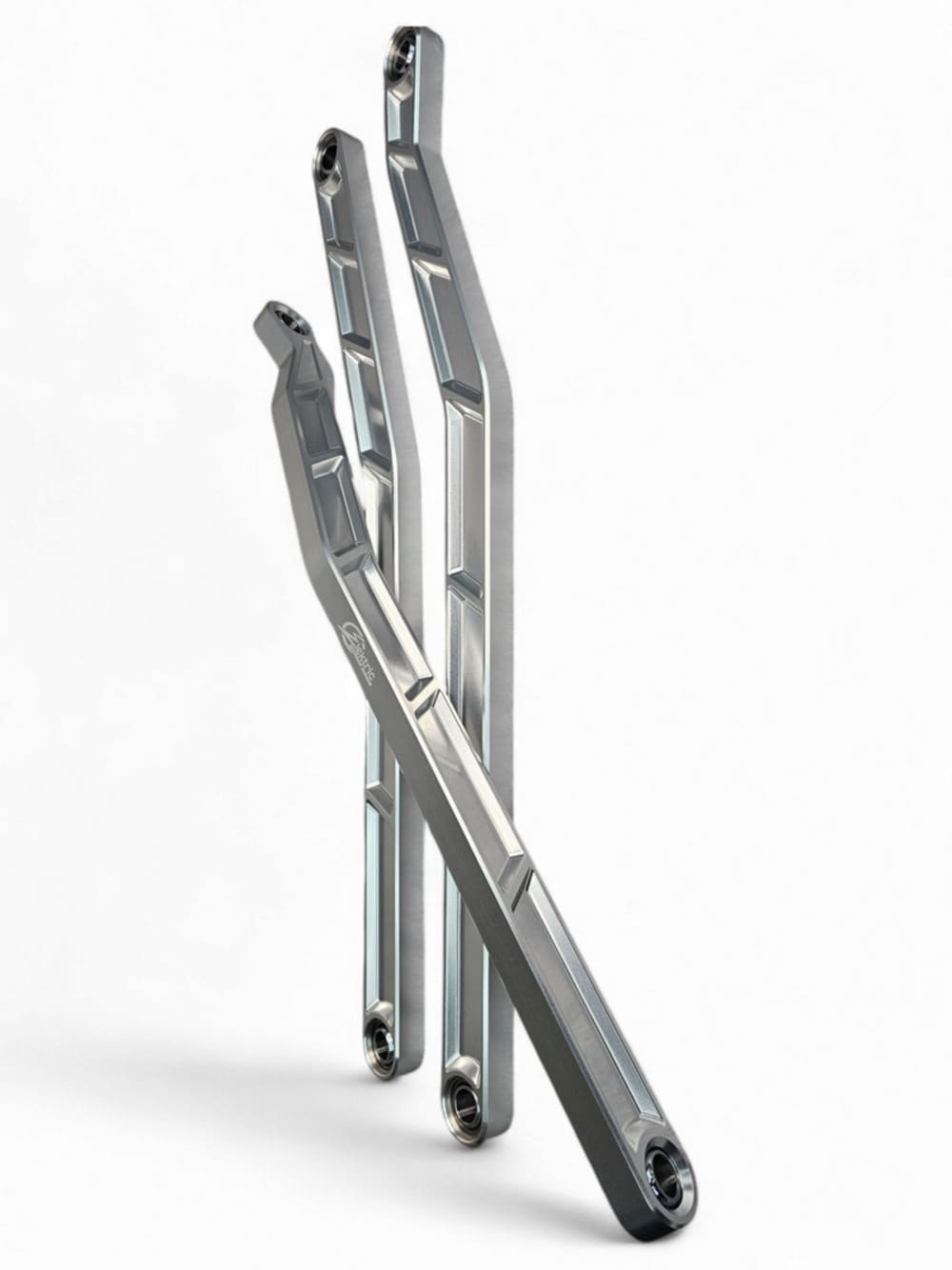 Elektric Offroad '17+ Can-Am Maverick X3 72" High Clearance Radius Rods - Clear