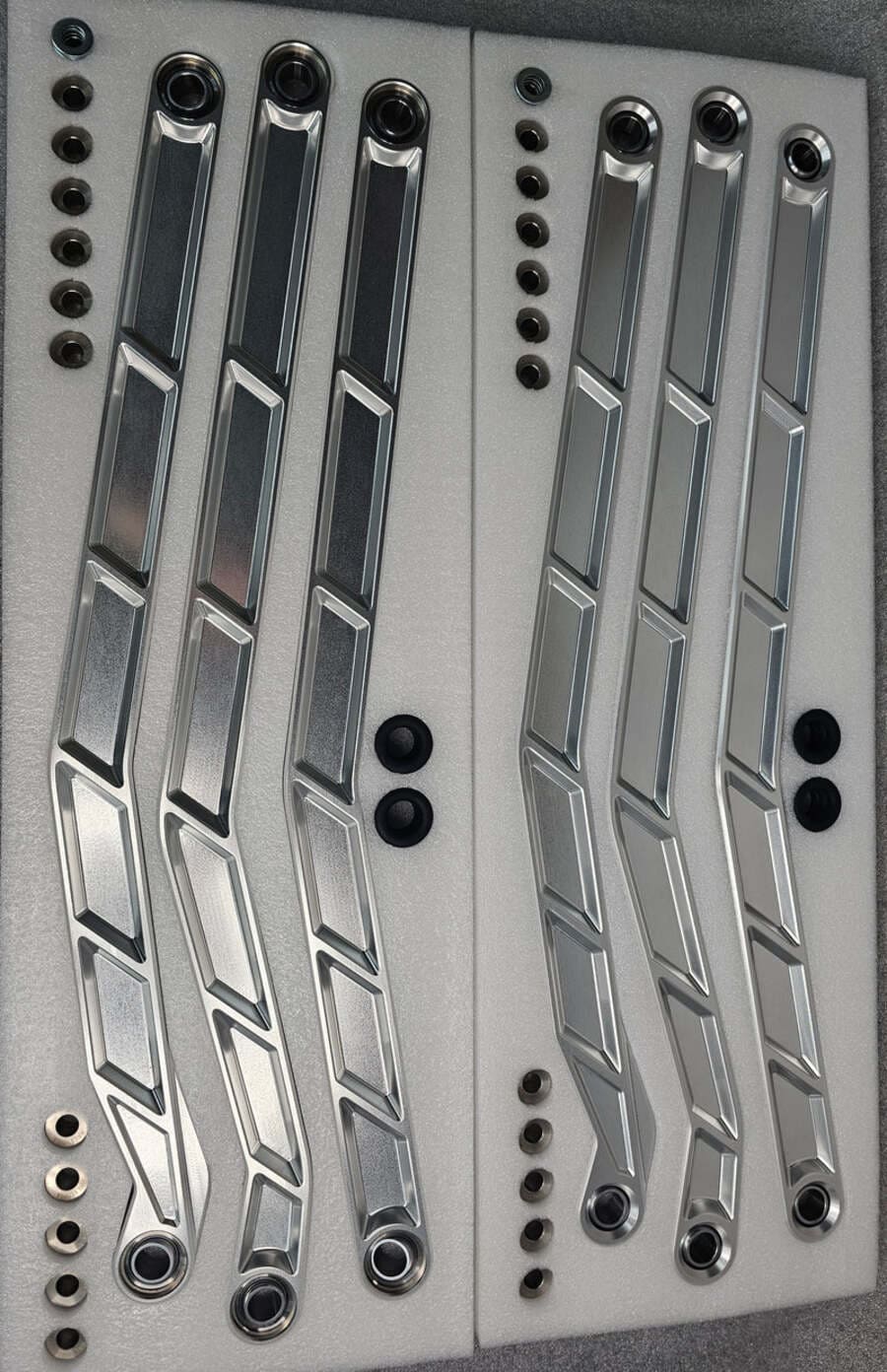 Elektric Offroad '17+ Can-Am Maverick X3 Clear Finish 72" High Clearance Radius Rods