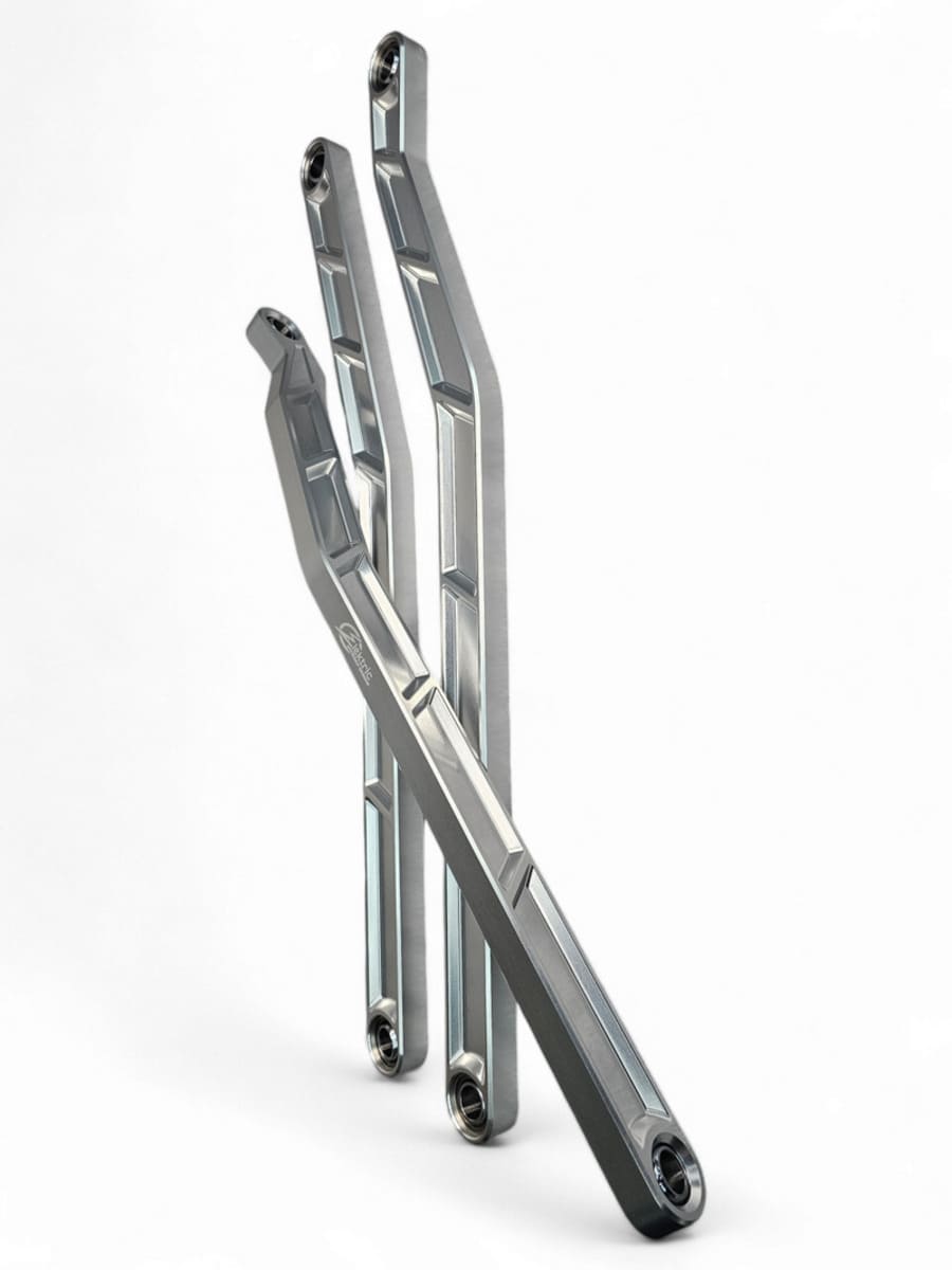 Elektric Offroad '17+ Can-Am Maverick X3 Clear Finish 72" High Clearance Radius Rods