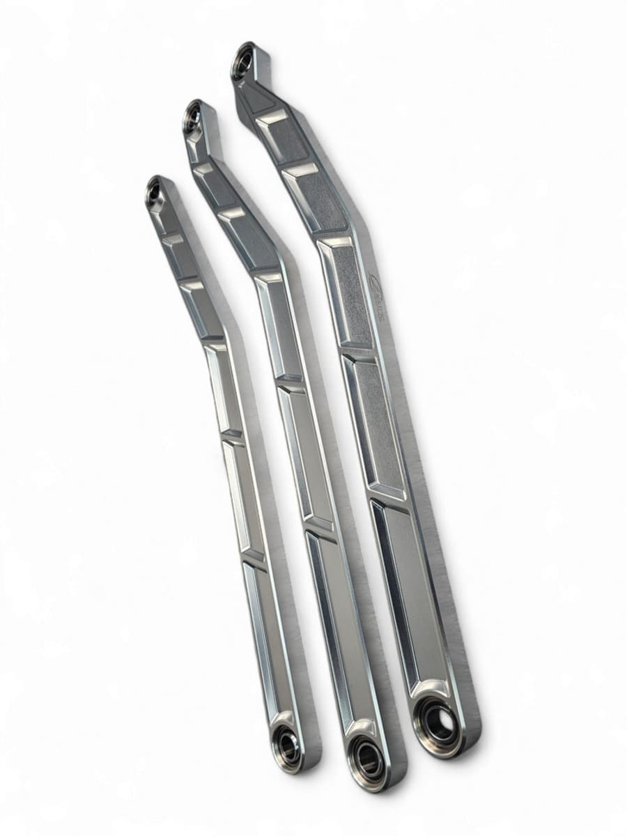 Elektric Offroad '17+ Can-Am Maverick X3 Clear Finish 72" High Clearance Radius Rods