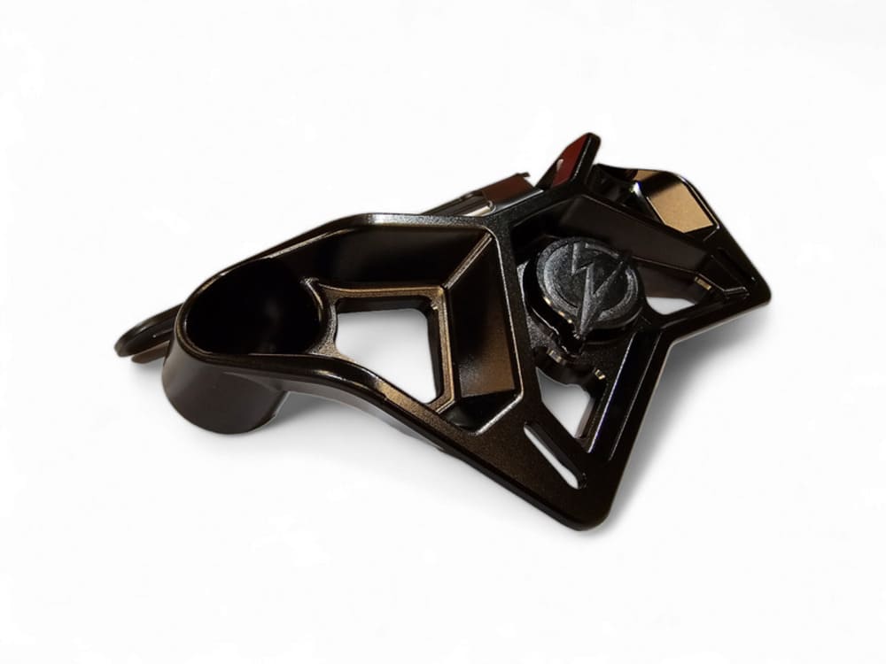 Elektric Offroad '17+ Can-Am Maverick X3 EOD Upper Shock Mount Brace with Adjustable Light Mount Bracket with Black Finish