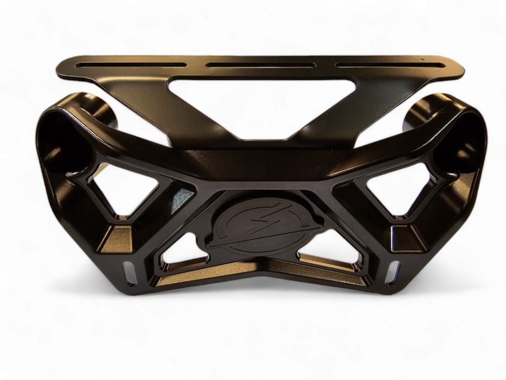 Elektric Offroad '17+ Can-Am Maverick X3 EOD Upper Shock Mount Brace with Adjustable Light Mount Bracket with Black Finish