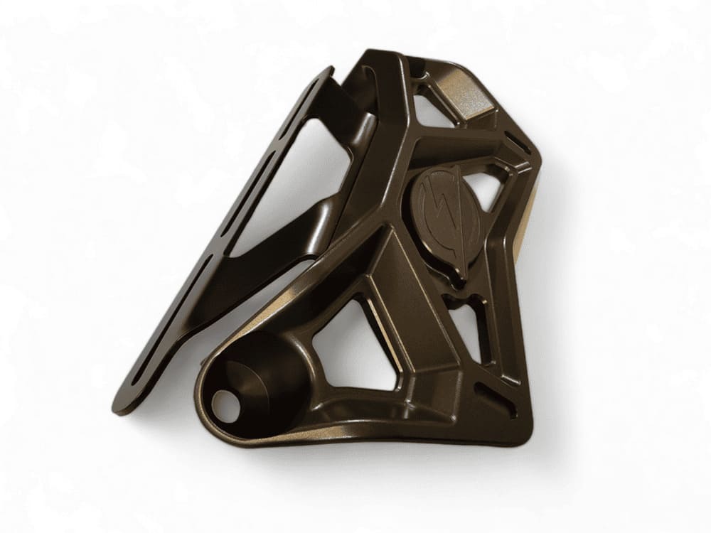 Elektric Offroad '17+ Can-Am Maverick X3 EOD Upper Shock Mount Brace with Adjustable Light Mount Bracket with Gun Metal Finish