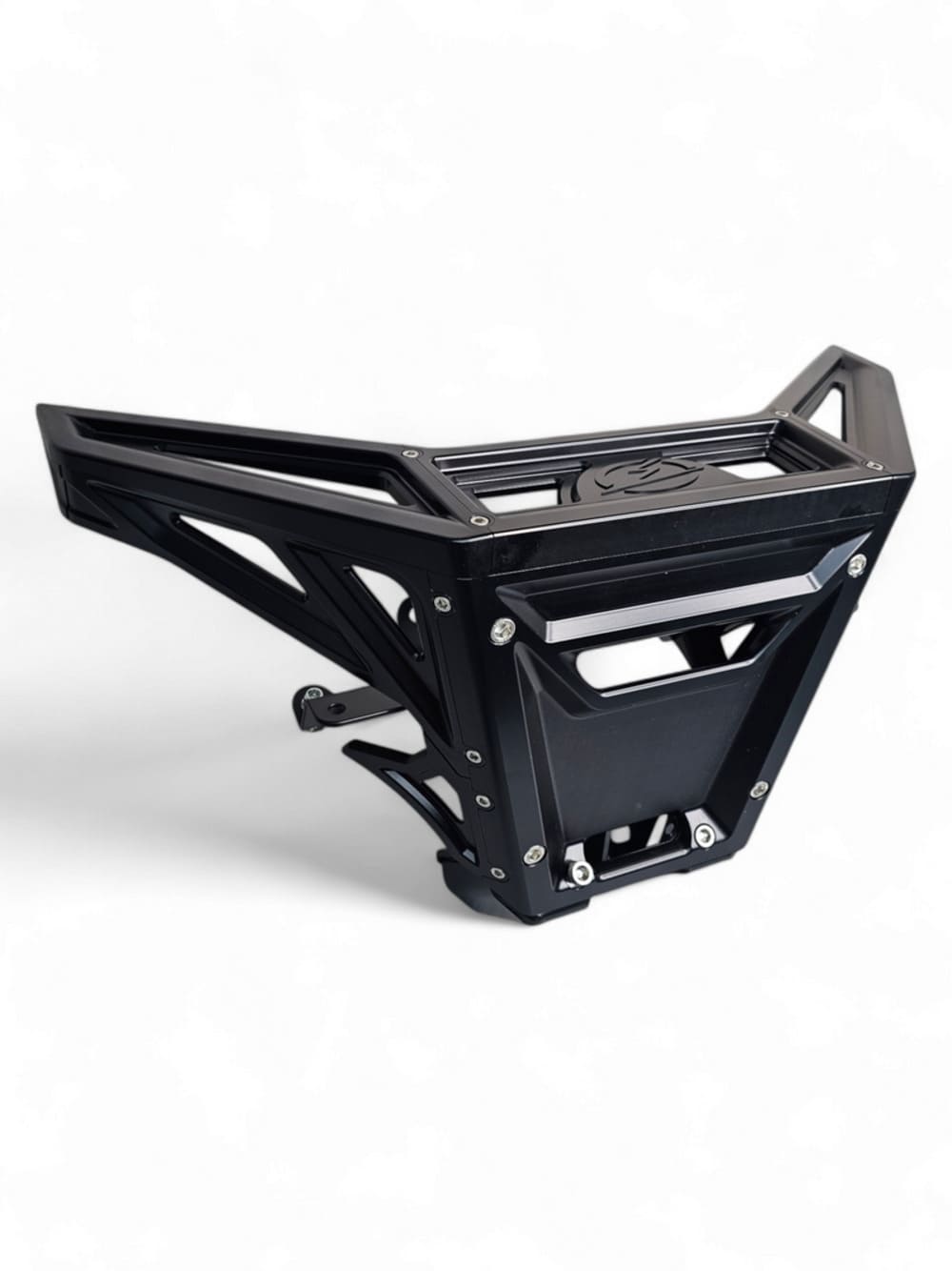 Elektric Offroad '17+ Can-Am Maverick X3 Machined Billet Front Winch Bumper - Black Anodize