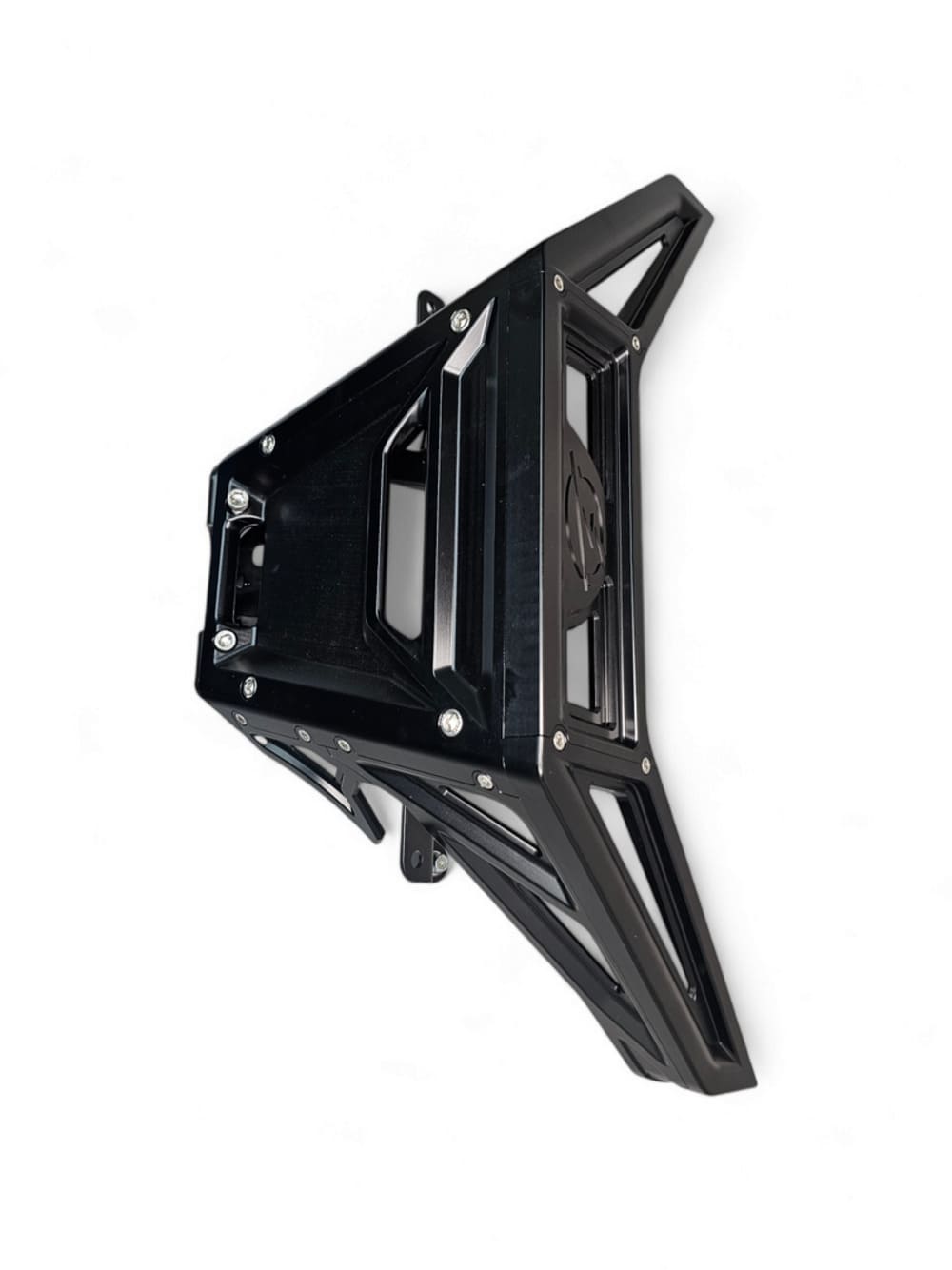 Elektric Offroad '17+ Can-Am Maverick X3 Machined Billet Front Winch Bumper - Black Anodize