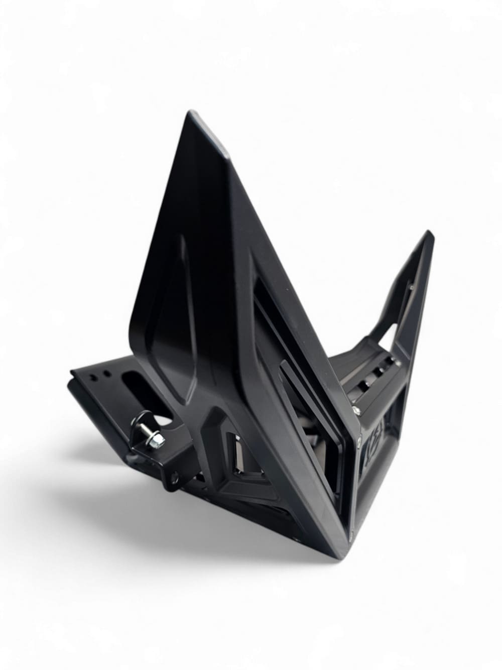 Elektric Offroad '17+ Can-Am Maverick X3 Machined Billet Front Winch Bumper - Black Anodize