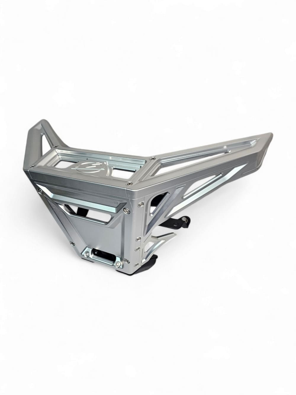 Elektric Offroad '17+ Can-Am Maverick X3 Machined Billet Front Winch Bumper - Clear Anodize
