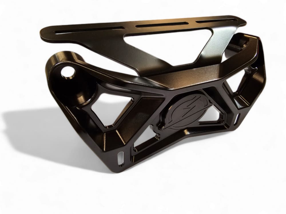 Elektric Offroad '17+ Can-Am Maverick X3 Upper Shock Mount Brace w/ Adjustable Light Mount Bracket - Black