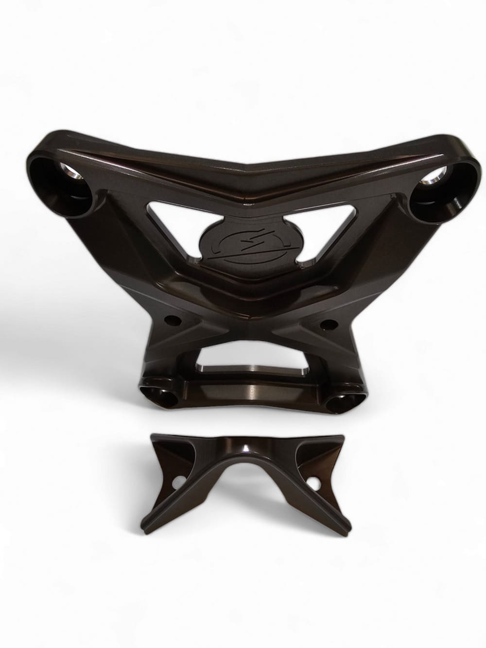 Elektric Offroad '20-'24 Polaris RZR Pro XP Radius Rod Plate w/ Tow Hook - Gunmetal