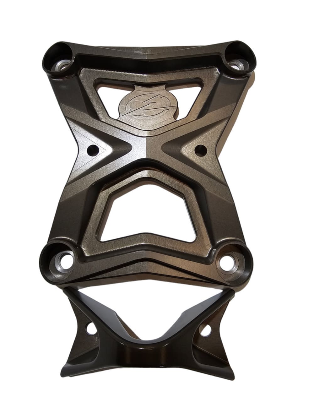 Elektric Offroad '20-'24 Polaris RZR Pro XP Radius Rod Plate w/ Tow Hook - Gunmetal