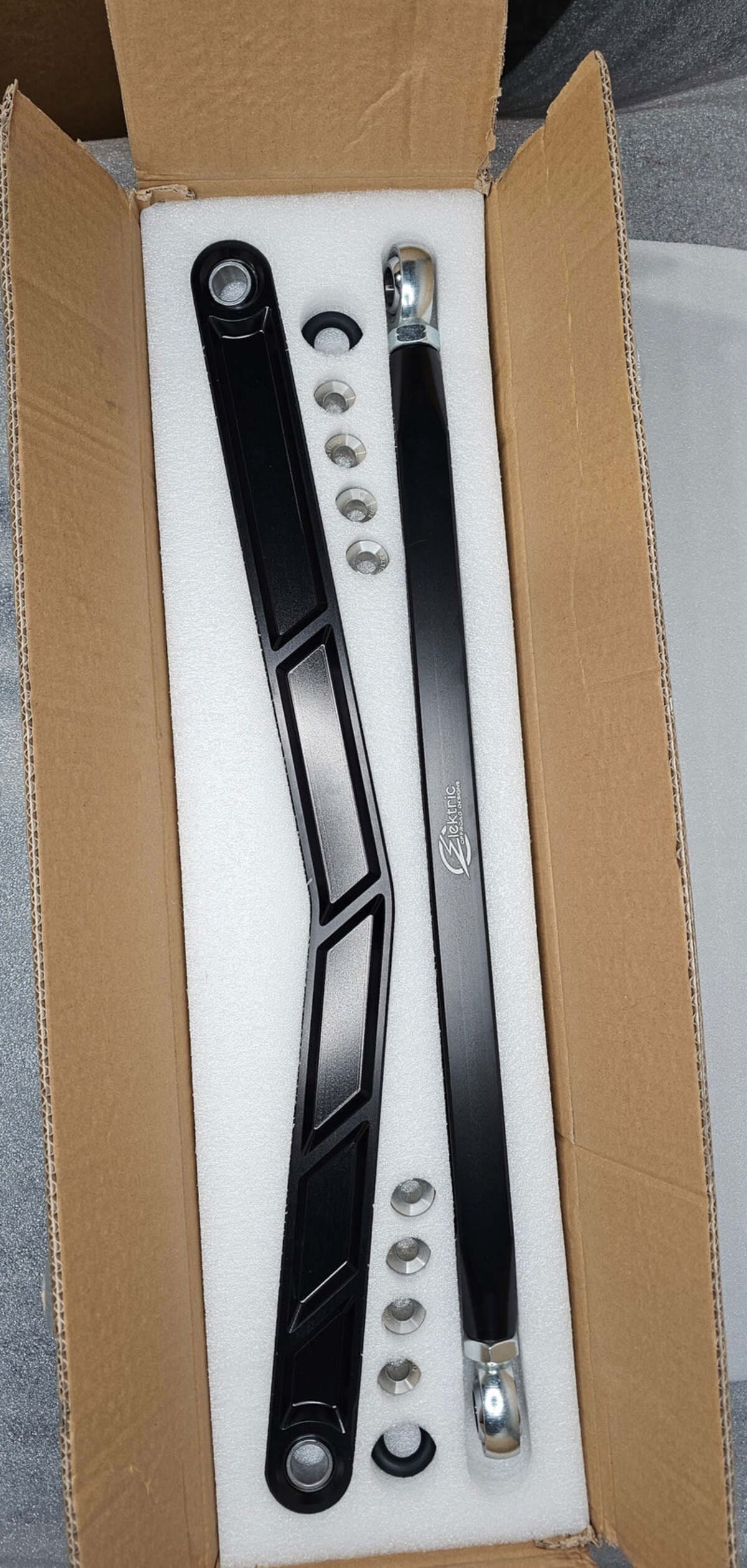 Elektric Offroad '20+ Polaris RZR Pro XP Radius Rods - Black