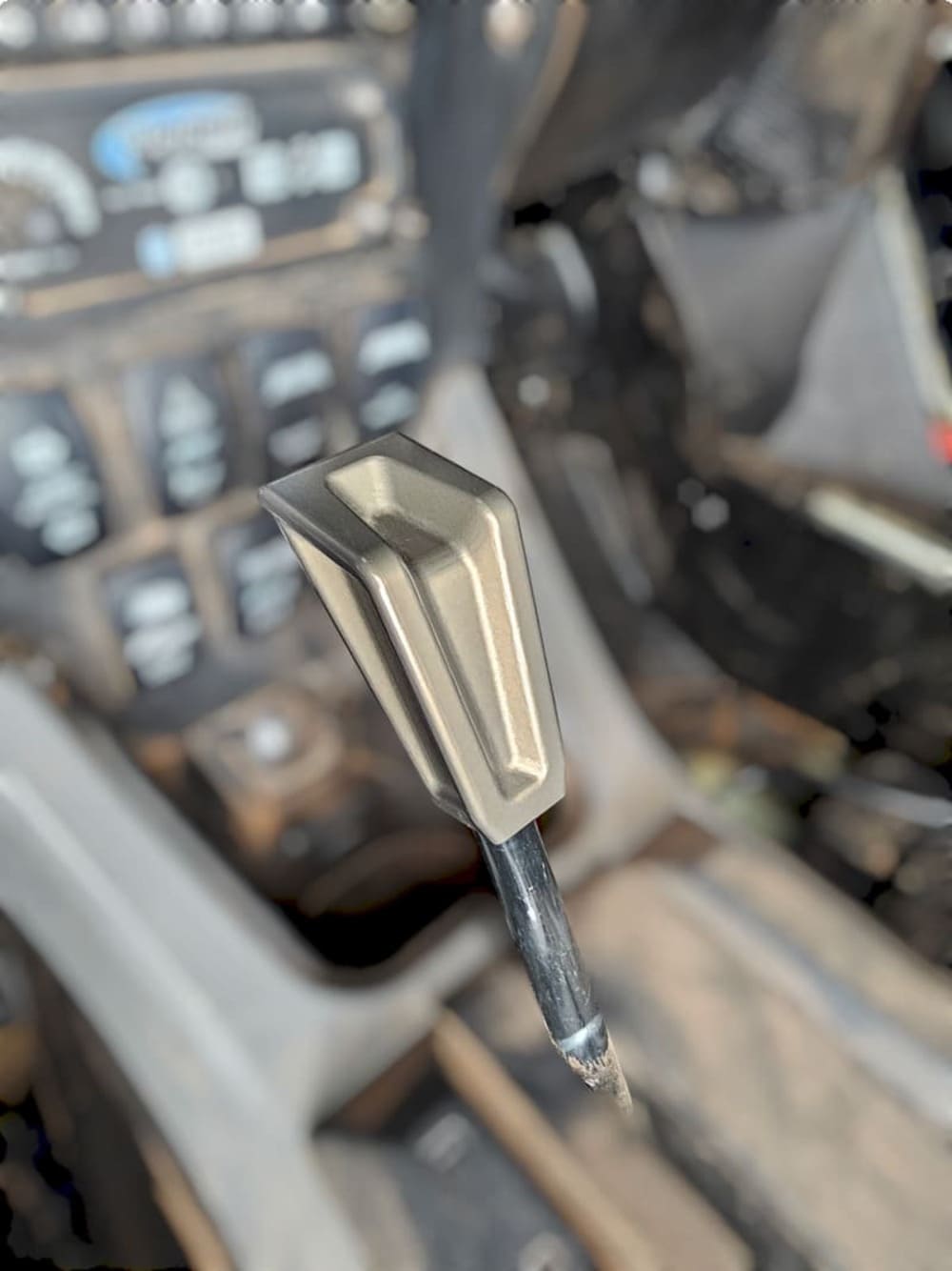 Elektric Offroad '20n+ Polaris RZR Pro R, Pro XP, Turbo R, to Current and Xpedition Shift Knob Anodized Gun Metal Finish