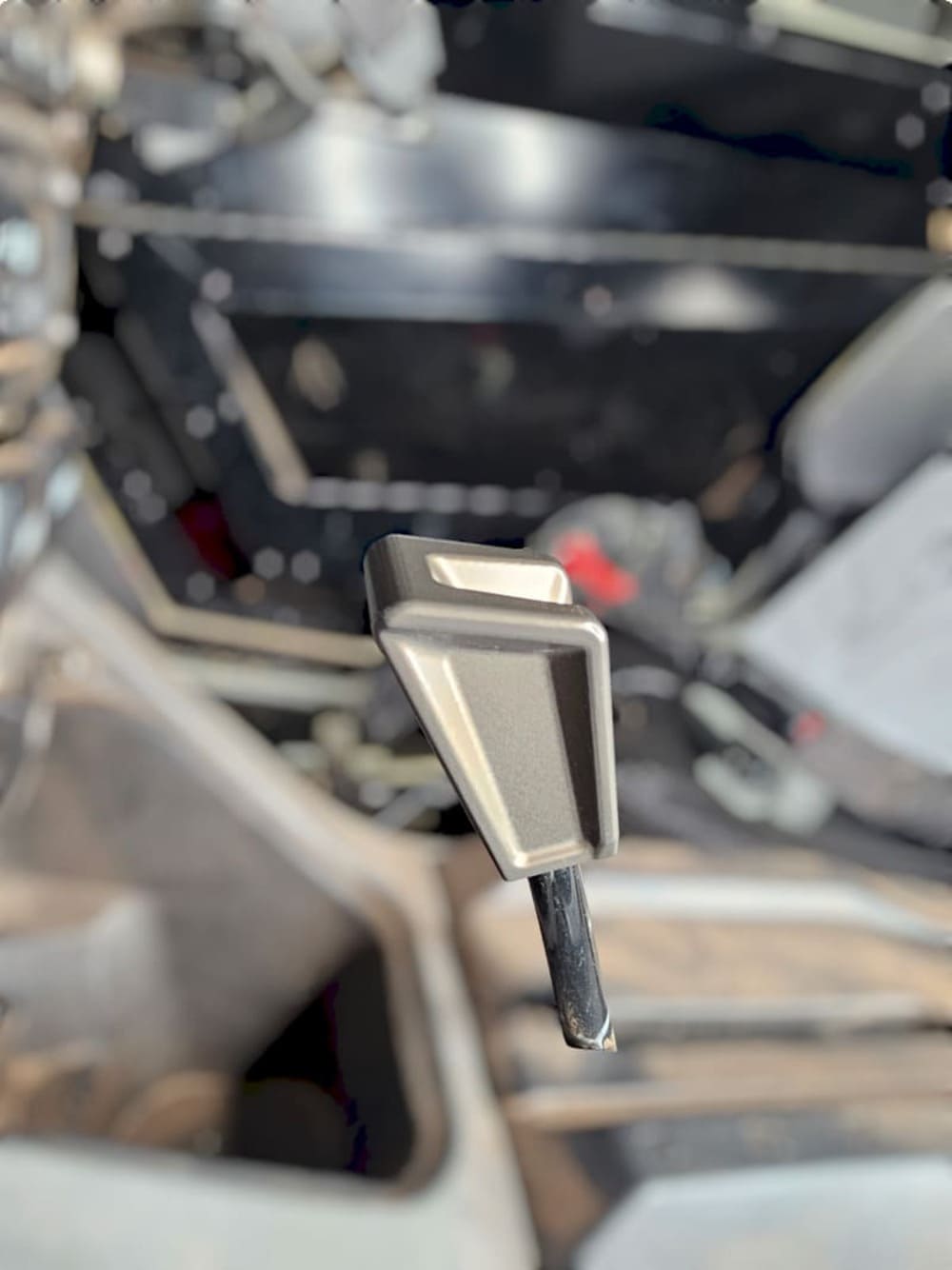 Elektric Offroad '20n+ Polaris RZR Pro R, Pro XP, Turbo R, to Current and Xpedition Shift Knob Anodized Gun Metal Finish