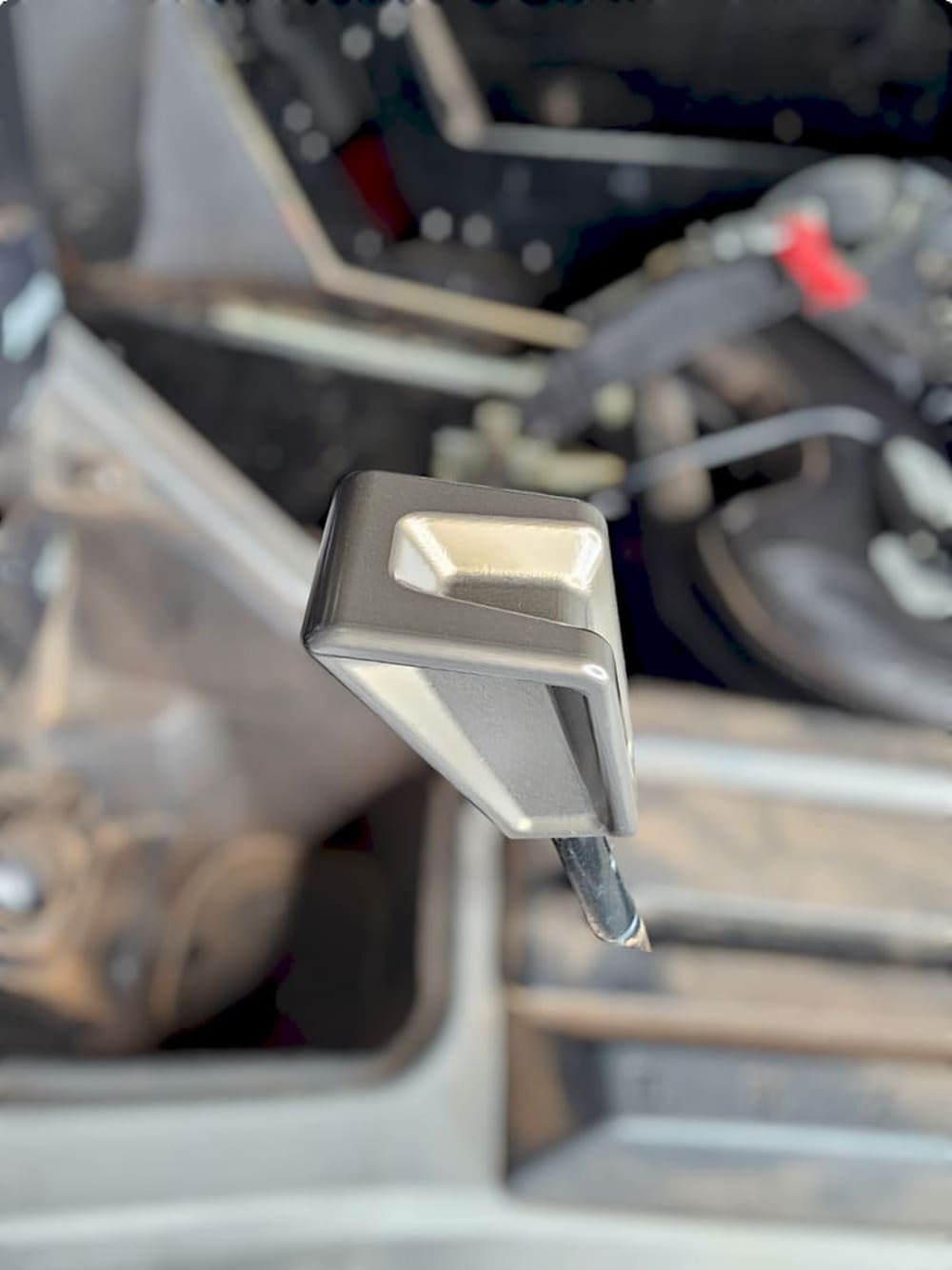 Elektric Offroad '20n+ Polaris RZR Pro R, Pro XP, Turbo R, to Current and Xpedition Shift Knob Anodized Gun Metal Finish