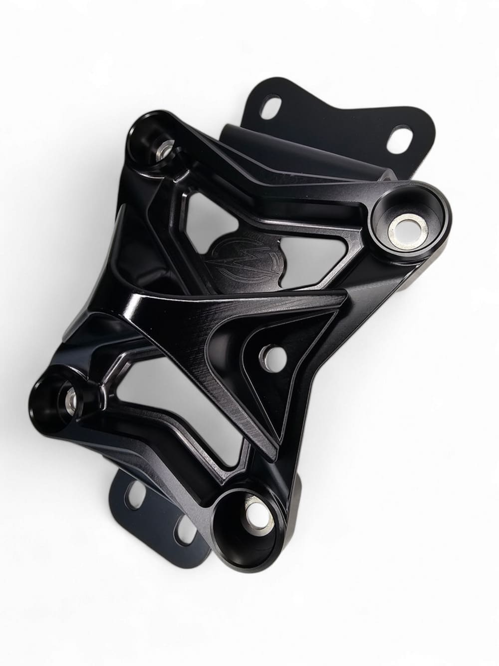 Elektric Offroad '22+ Can-Am Maverick X3 10 Bolt Radius Rod Plate w/ Pull Hook - Black