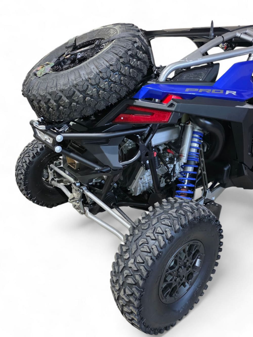 Elektric Offroad '22+ Polaris RZR Pro R Amp Rear Tire Rack & Rear Bumper Combo
