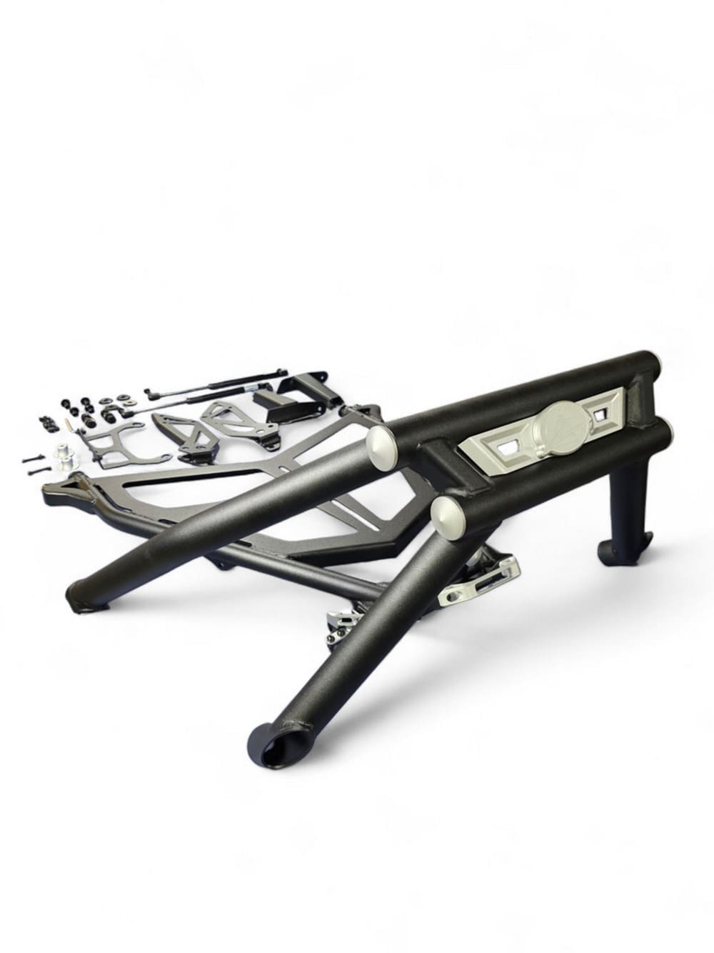 Elektric Offroad '22+ Polaris RZR Pro R Amp Rear Tire Rack & Rear Bumper Combo