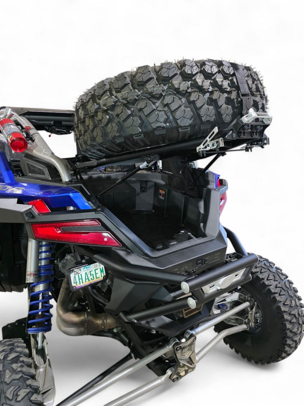 Elektric Offroad '22+ Polaris RZR Pro R Amp Rear Tire Rack & Rear Bumper Combo