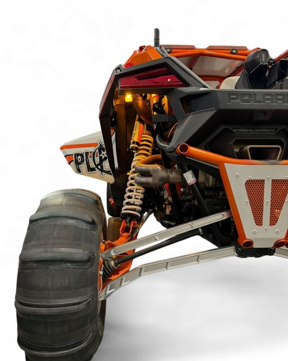 Elektric Offroad '22+ Polaris RZR Pro R, Pro S, Turbo R to Current High Clearance Radius Rods in Clear Finish