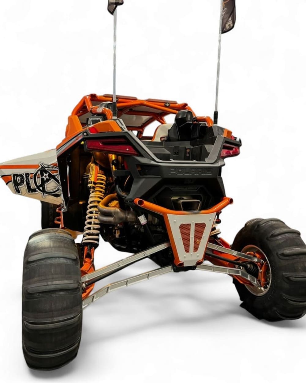 Elektric Offroad '22+ Polaris RZR Pro R, Pro S, Turbo R to Current High Clearance Radius Rods in Clear Finish