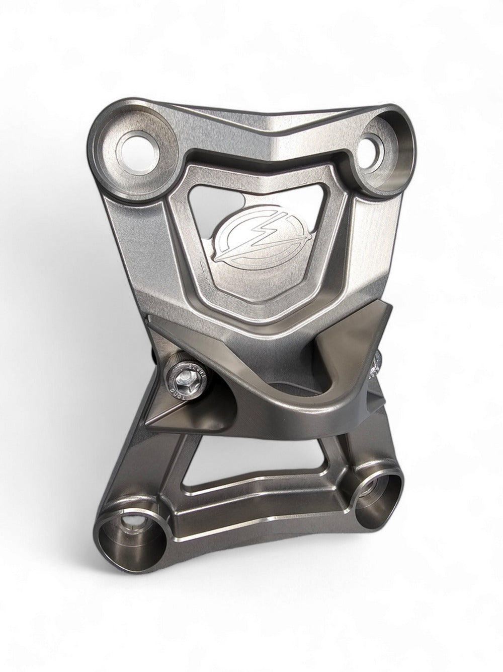 Elektric Offroad '22-'25 Polaris RZR Turbo R Radius Rod Plate w/ Tow Hook - Gunmetal