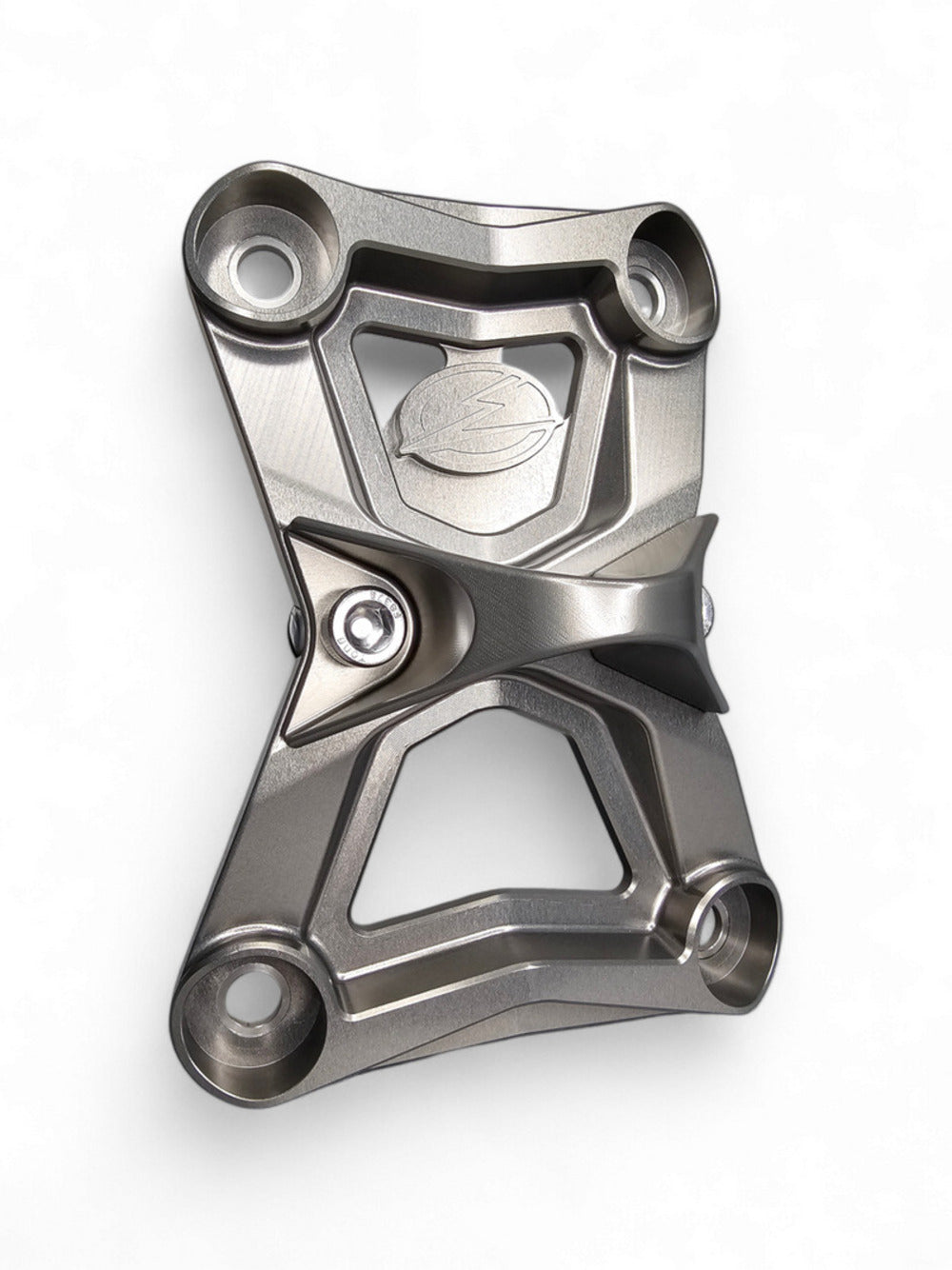 Elektric Offroad '22-'25 Polaris RZR Turbo R Radius Rod Plate w/ Tow Hook - Gunmetal