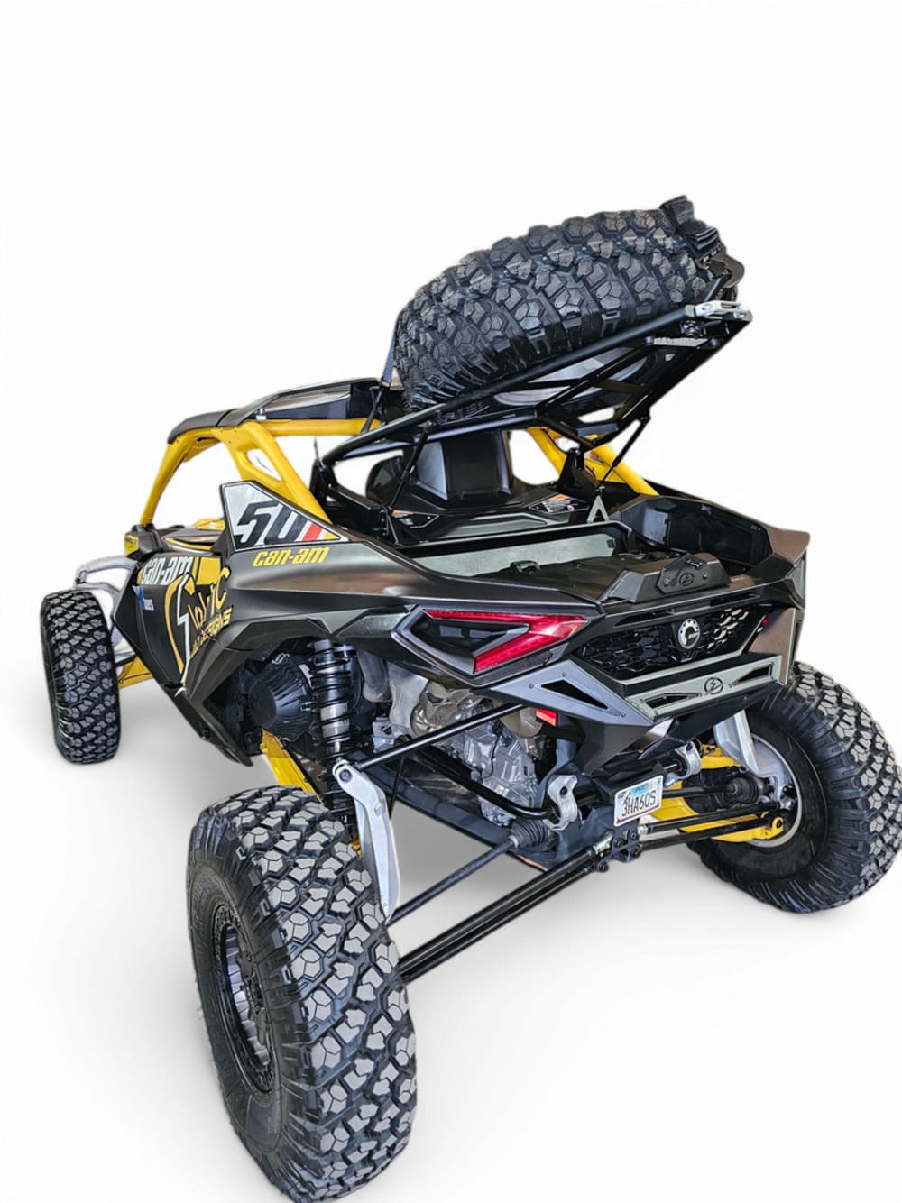 Elektric Offroad '24+ Can-Am Maverick R Volt Tire Rack - Fits All Mav R's