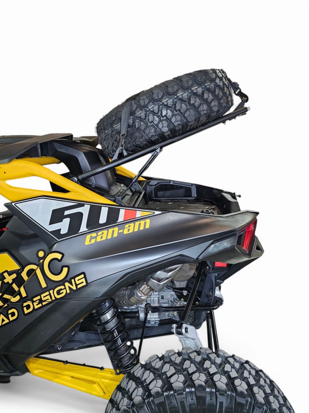 Elektric Offroad '24+ Can-Am Maverick R Volt Tire Rack - Fits All Mav R's