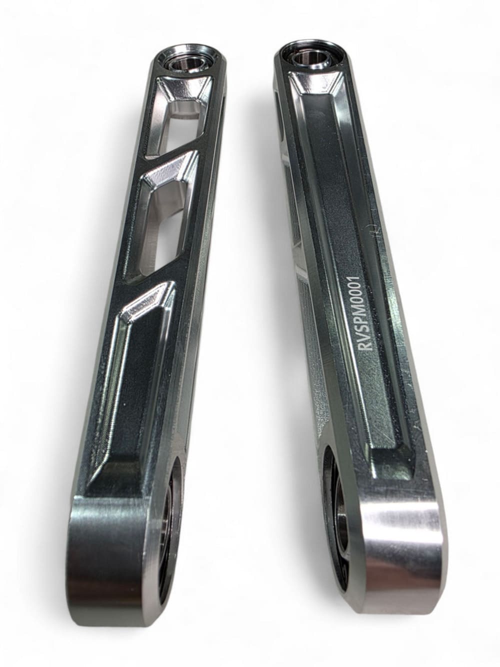 Elektric Offroad '24+ Can-Am Maverick R Front Sway Bar Links - Anodized Clear
