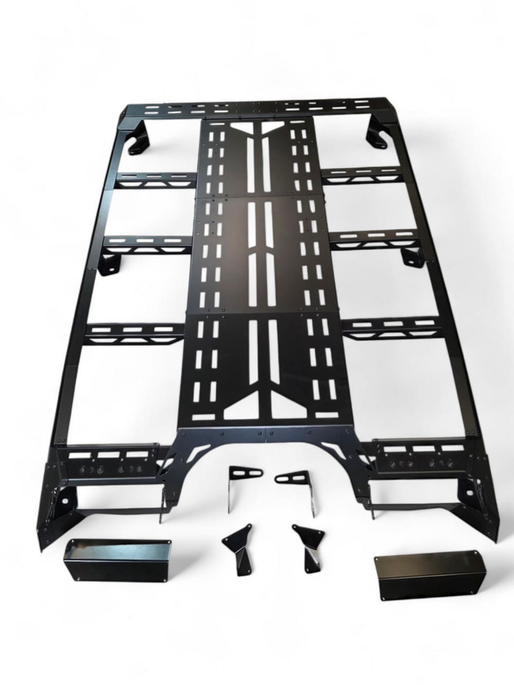 Elektric Offroad '24+ Can Am Maverick R Max Roof Rack - Works w/ Can-am Hood Scoop