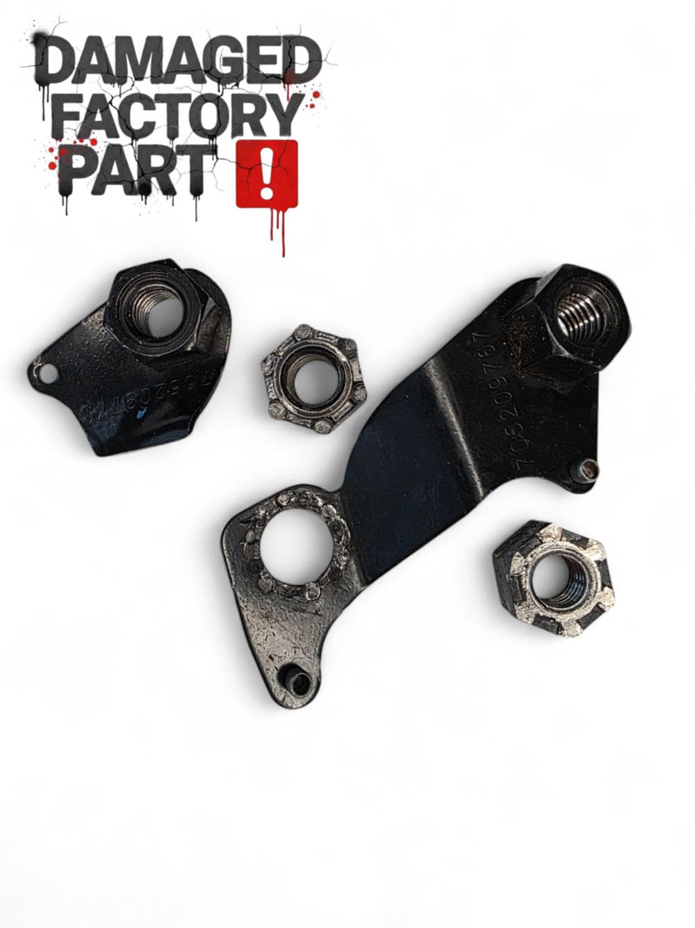 Elektric Offroad '24+ Can-Am Maverick R Rear Link Nut Plate Kit