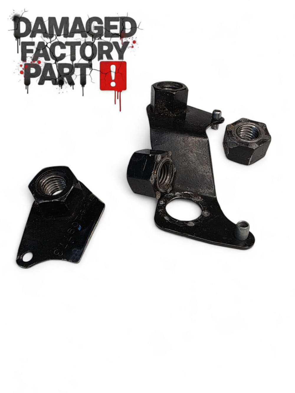 Elektric Offroad '24+ Can-Am Maverick R Rear Link Nut Plate Kit