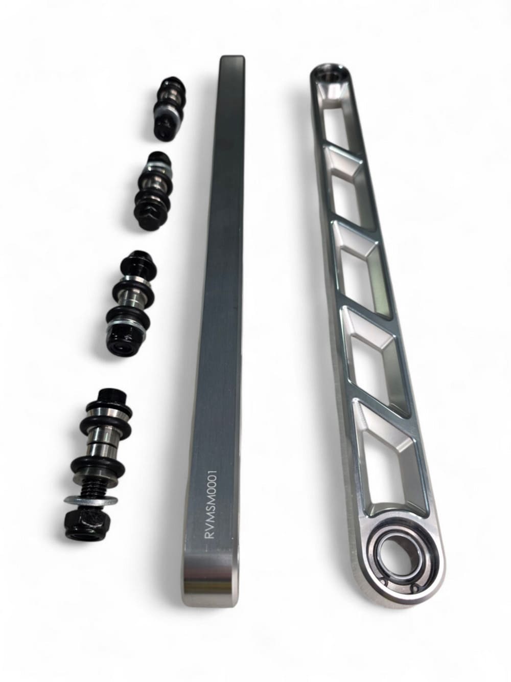 Elektric Offroad '24+ Can-Am Maverick R Rear Sway Bar Links - Anodized Clear