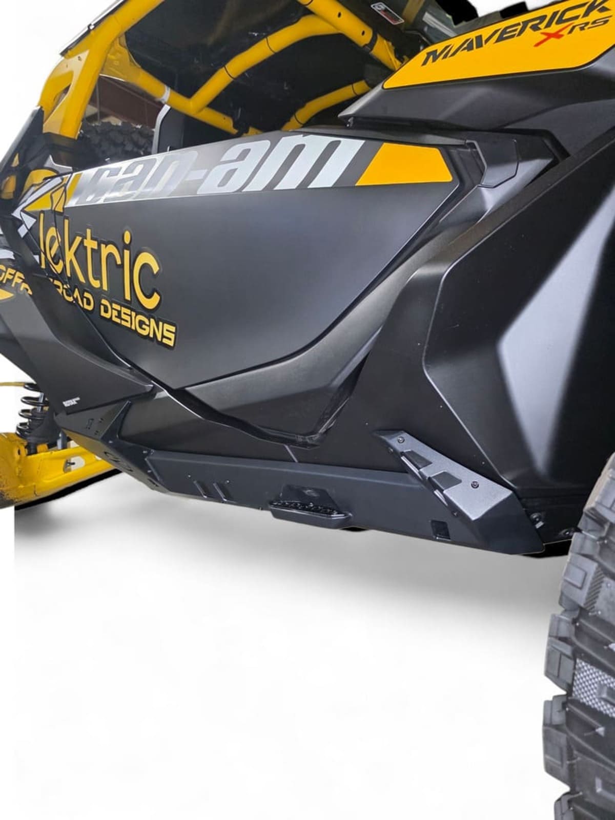 Elektric Offroad '24+ Can Am Maverick R Volt Rocker Steps - 2 Seat