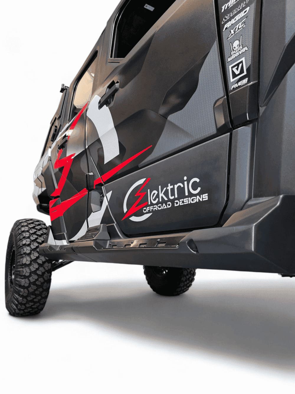 Elektric Offroad '24+ Polaris Xpedition 4 Seat Rock Steps