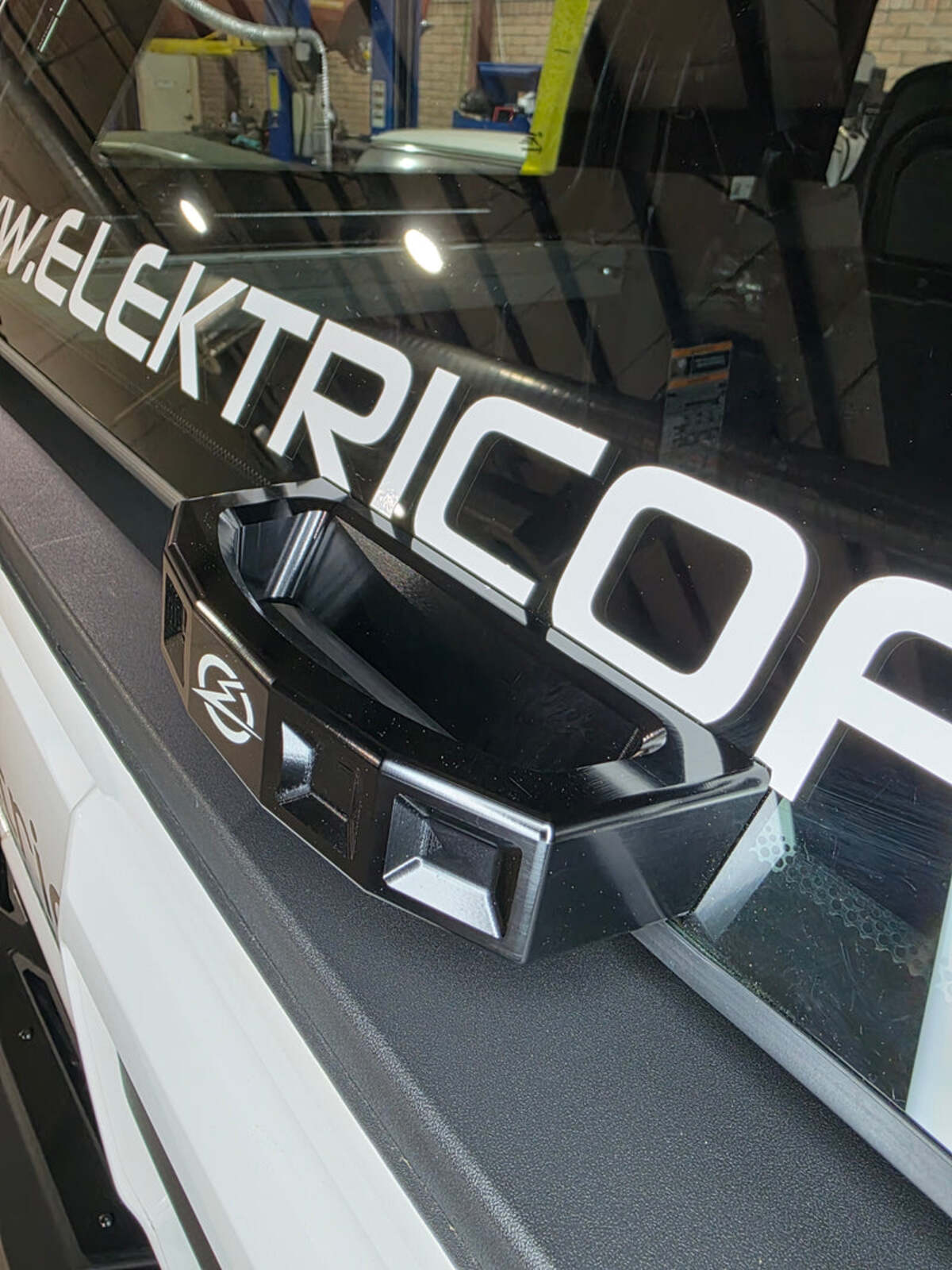 Elektric Offroad '24+ Polaris Xpedition Anodized Black Rear Glass Handle