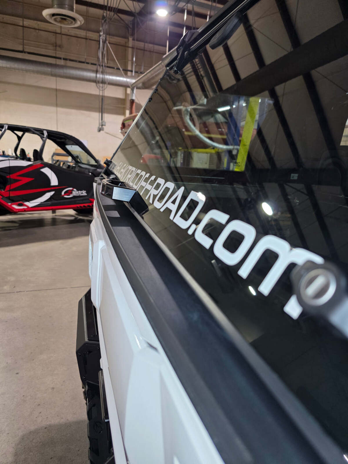 Elektric Offroad '24+ Polaris Xpedition Anodized Black Rear Glass Handle