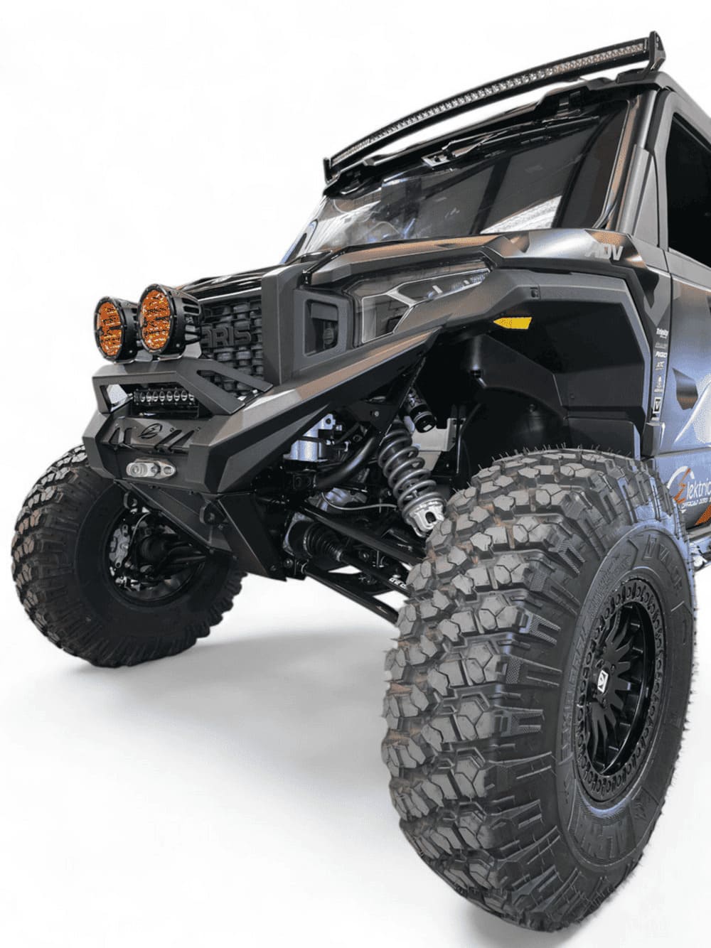 Elektric Offroad '24+ Polaris Xpedition HDX Standard Small Hoop Front Winch Bumper