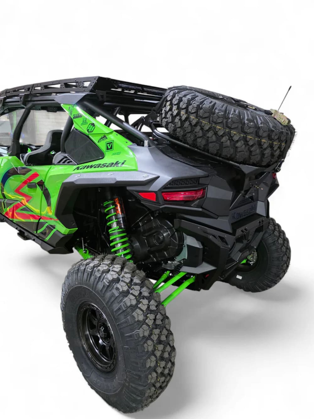 Elektric Offroad '26+ Kawasaki Teryx H2 Volt Baja Tire Rack