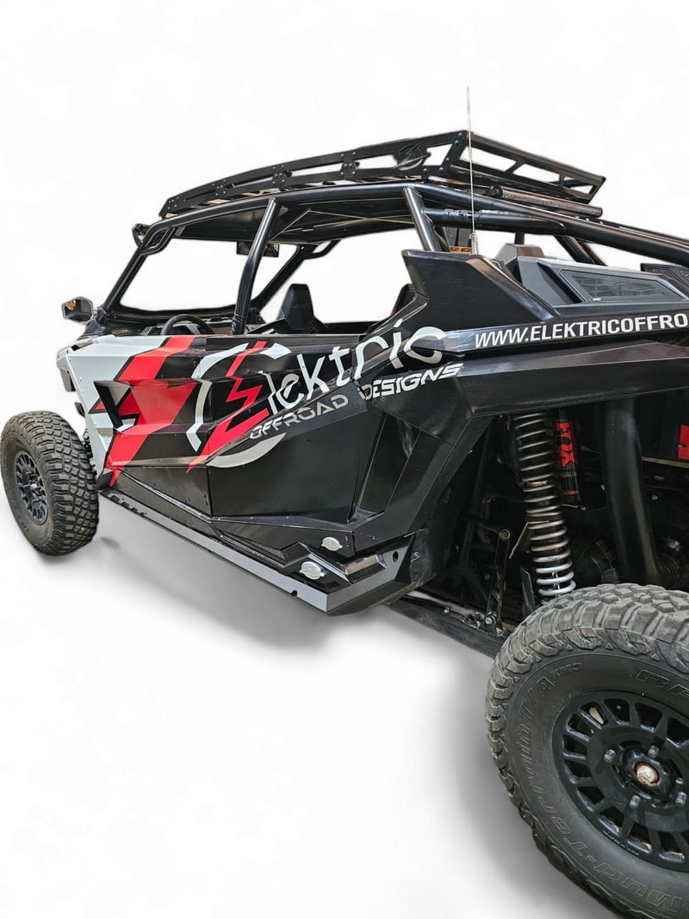 Elektric Offroad '20-'25 Polaris RZR Pro XP Series Volt Rock Sliders - 4 Seat