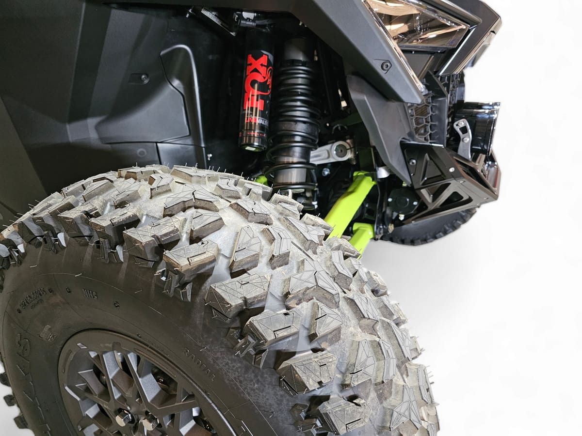 Elektric Offroad Designs '22+ Polaris RZR Pro R/ Turbo R Machined Billet Front Winch Bumper (Black Hard Anodize)