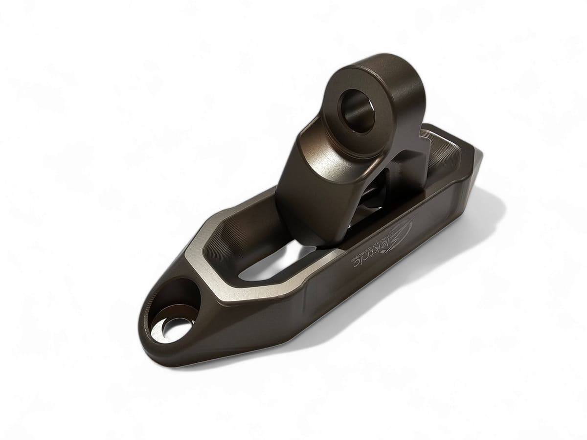 Elektric Offroad Designs UTV Winch Fairlead and Hook Gun Metal