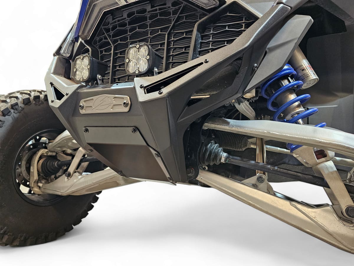 Elektric Offroad Designs UTV Winch Fairlead Cover Plate Gun Metal