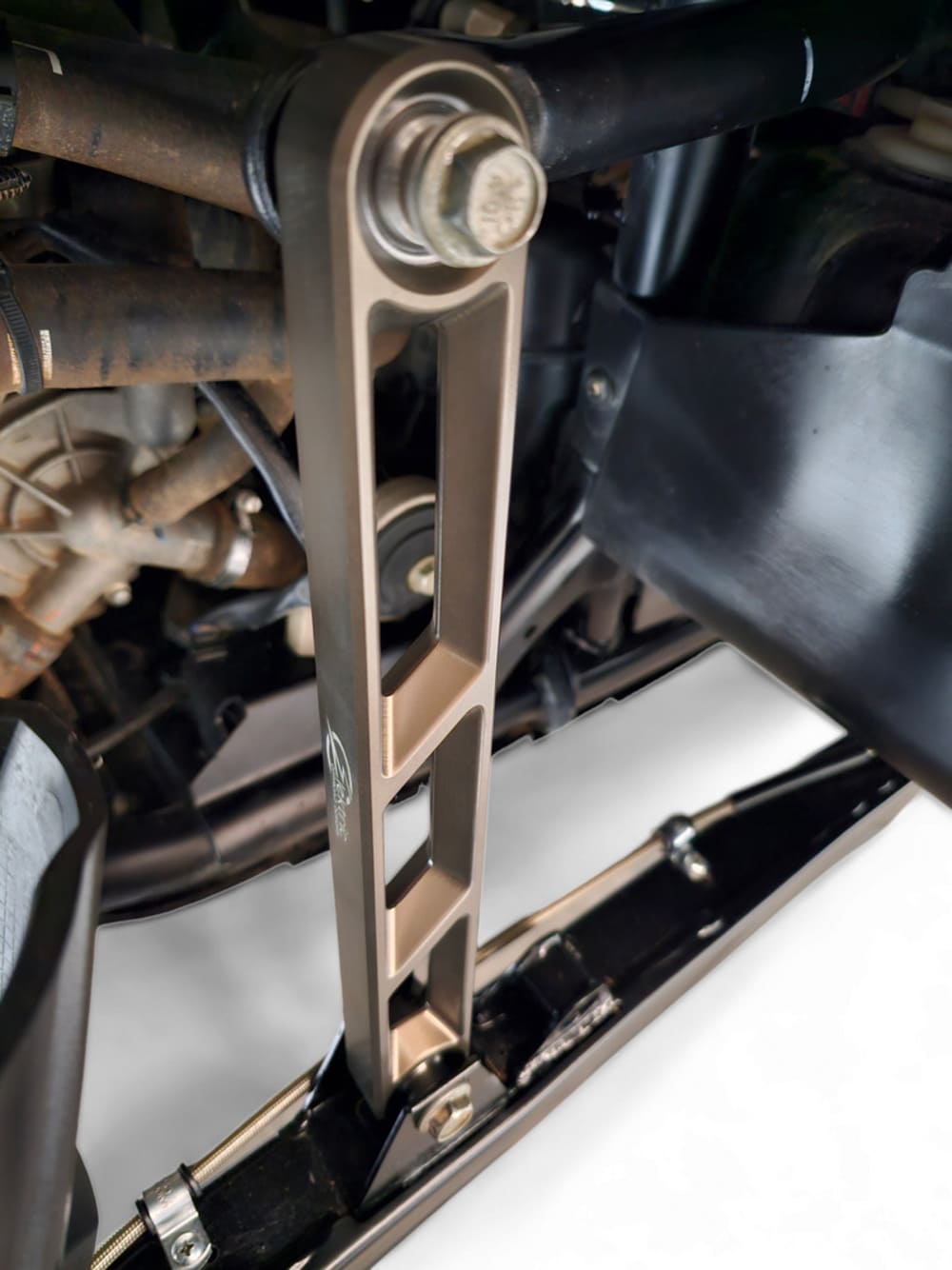 Elektric Offroad Polaris RZR Pro XP Rear Sway bar Link - Gun Metal