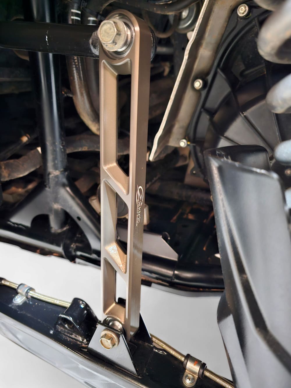 Elektric Offroad Polaris RZR Pro XP Rear Sway bar Link - Gun Metal