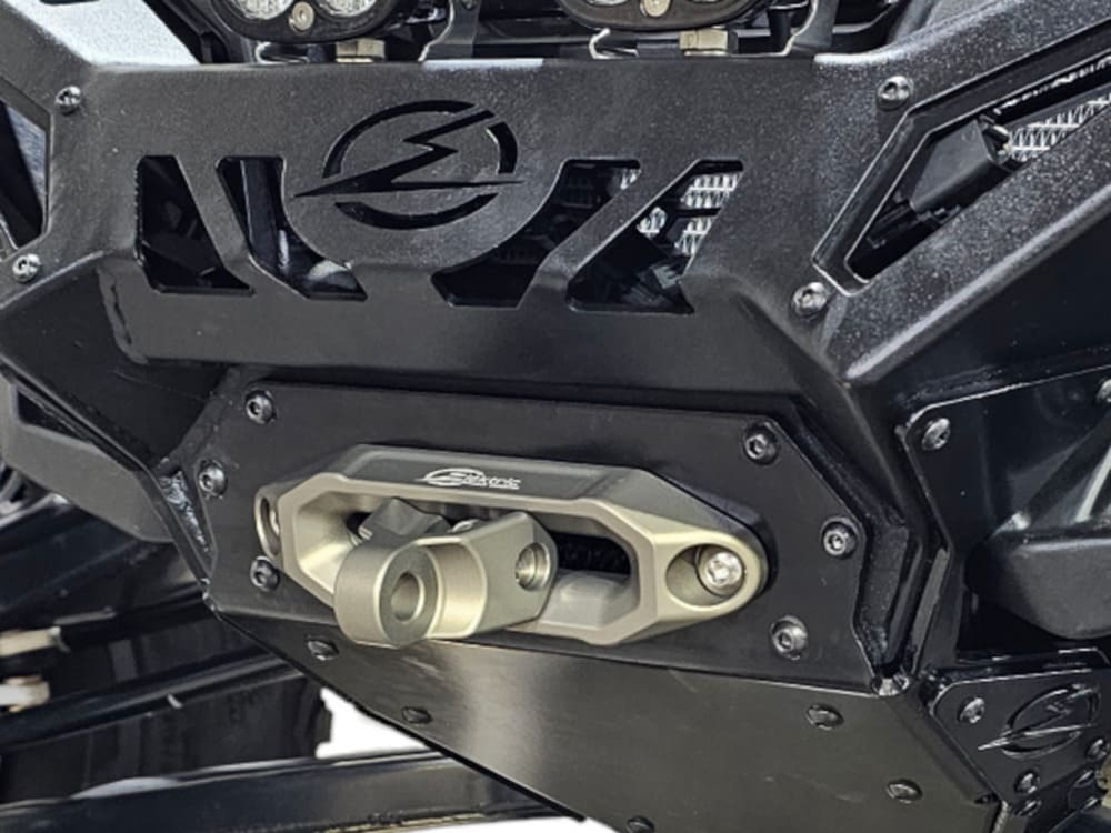 Elektric Offroad UTV Winch Fairlead & Hook - Gunmetal